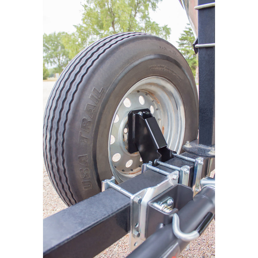Black Dutton-Lainson Company 6121 Trailer Spare Tire Carrier