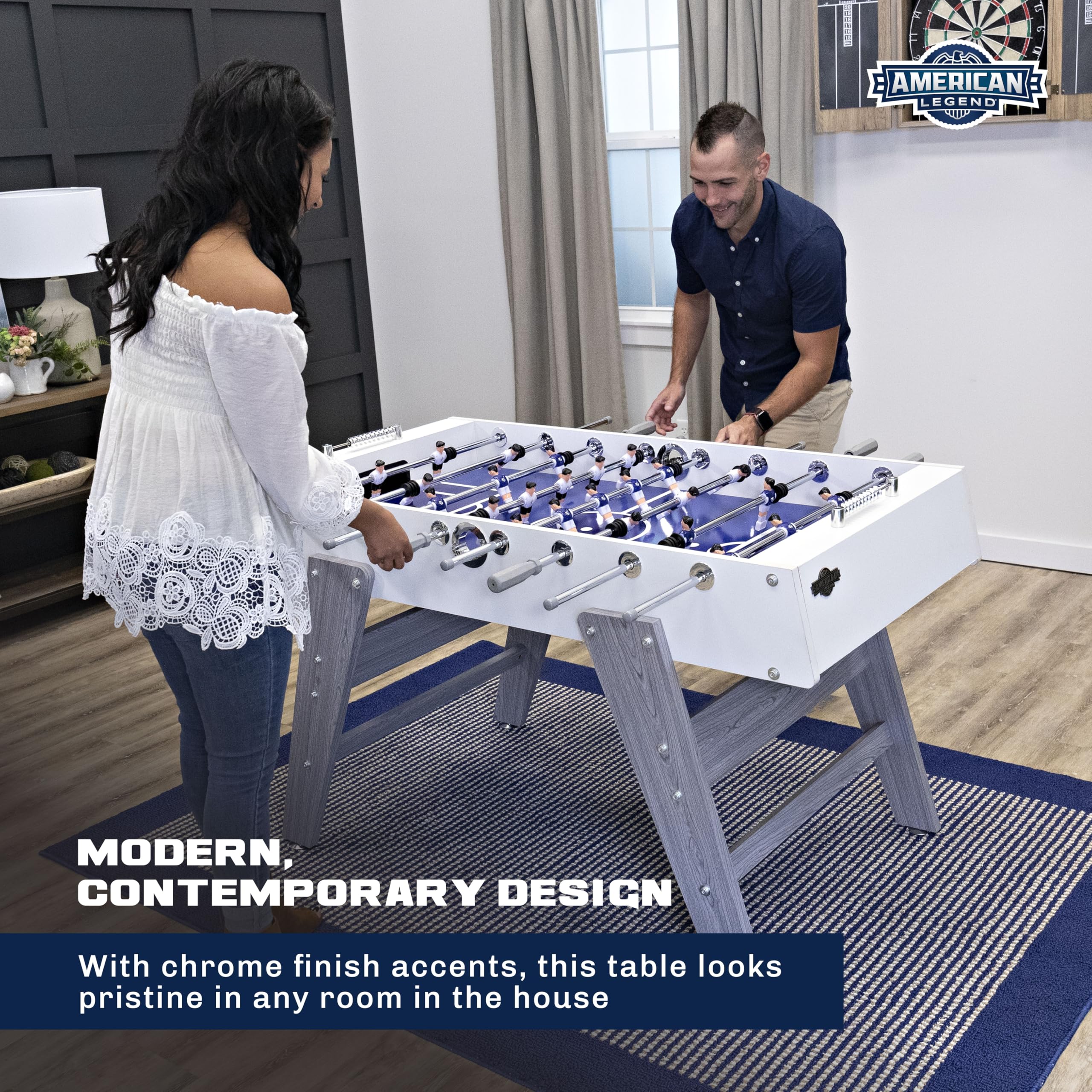 Kirkwood and Manhattan Styles - American Legend Foosball Tables