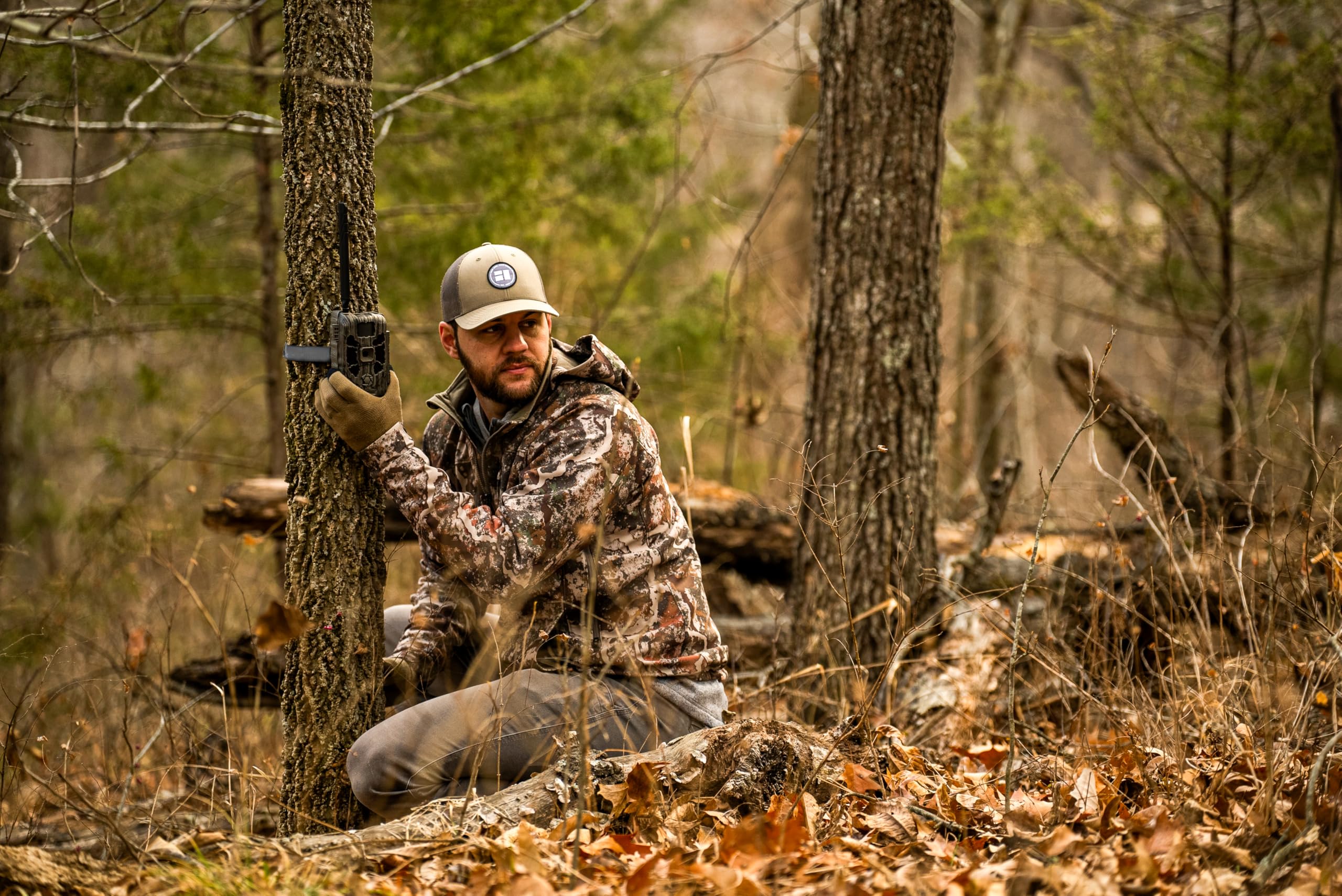 Stealth Cam Deceptor 80ft Detection & IR Range No Glo 40MP Photo 1440P HD Video Capture Remote App Control Wireless Hunting Cellular Trail Camera - Available on AT&T & Verizon