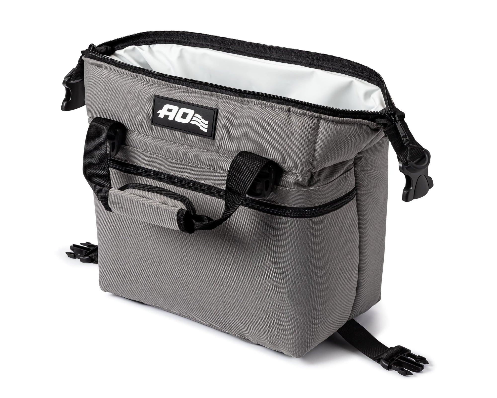 Coolers AO Original Soft-Sided Cooler Bag, Leak-Proof, Insulated, Lightweight, Charcoal, 12-Can