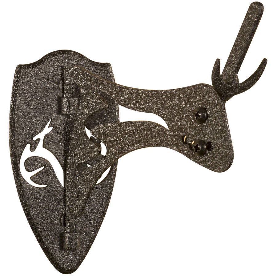 Skull Hooker Little Hooker Realtree Edition Trophy Mount - Perfect Kit for Hanging and Mounting Hogs, Aoudad, Alligator, Black Bear Skulls for Display, Graphite Black