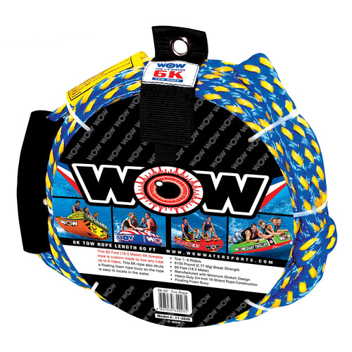 6K Wow 60' Tow Rope