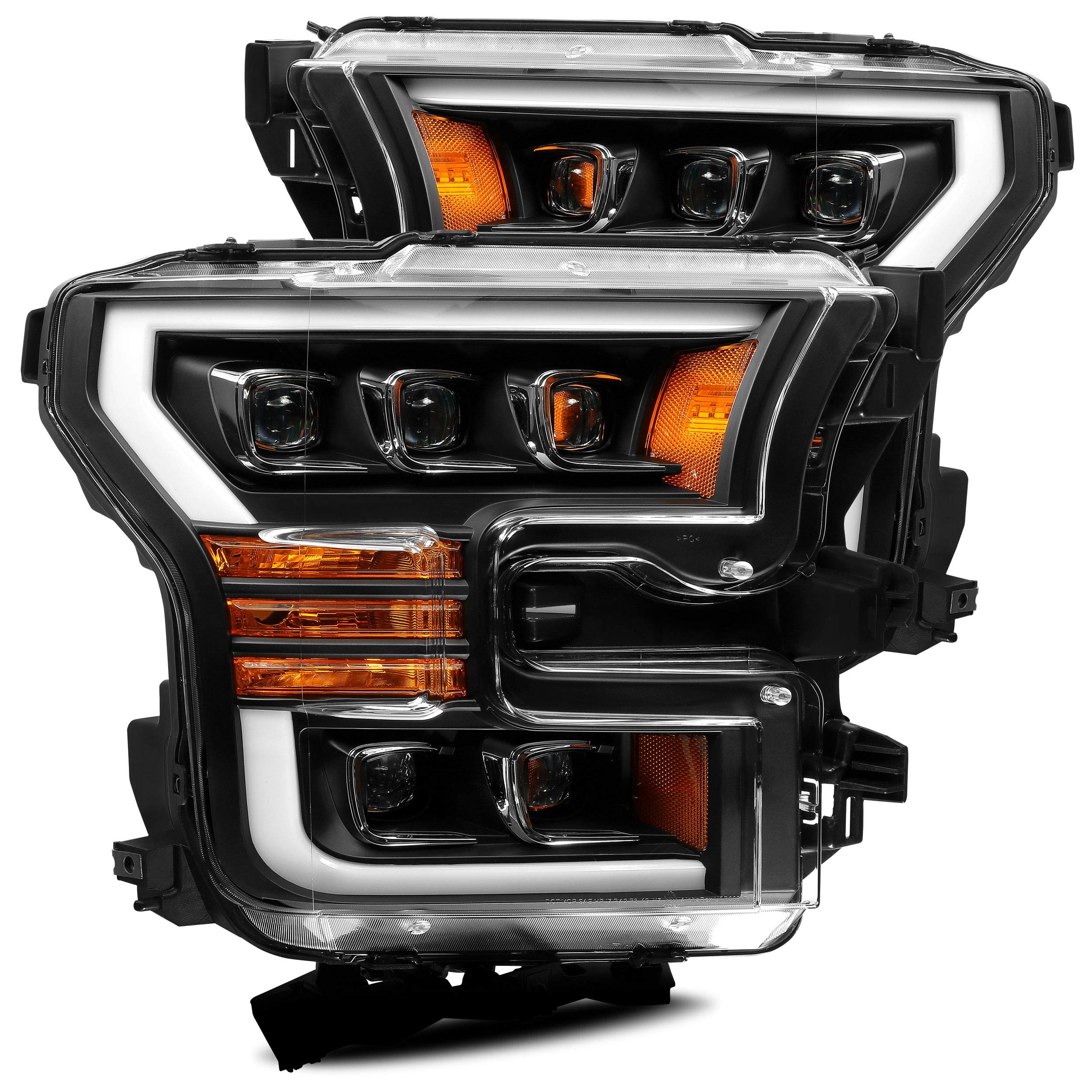 880152 AlphaRex USA Projector Headlamps Fits Ford F-150