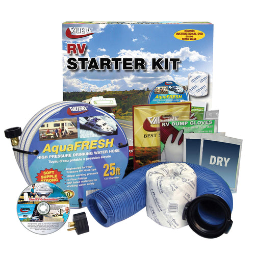 Standard RV Starter Kit Valterra K88105DVD with Instructional DVD