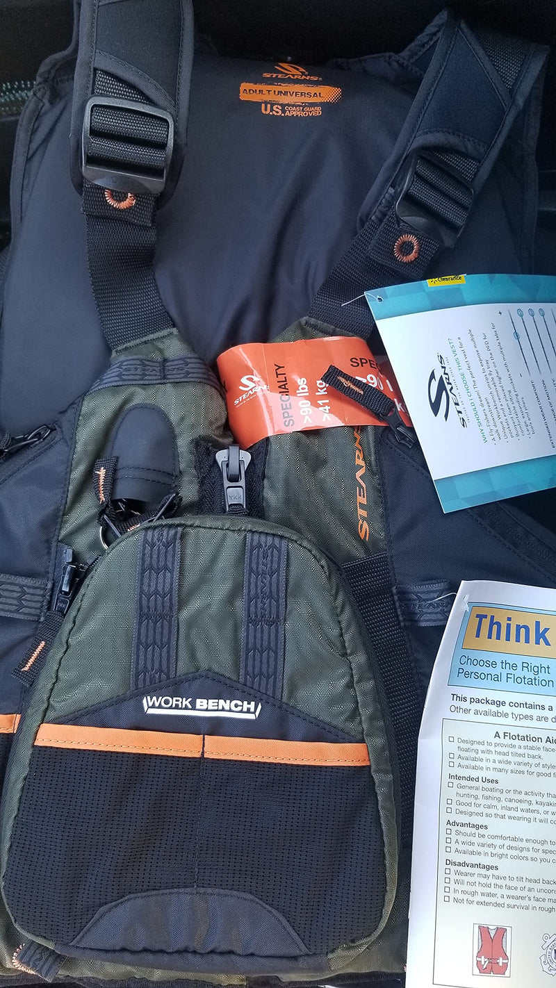 HYB PFD 5550 FISHING UNIV GRN C002