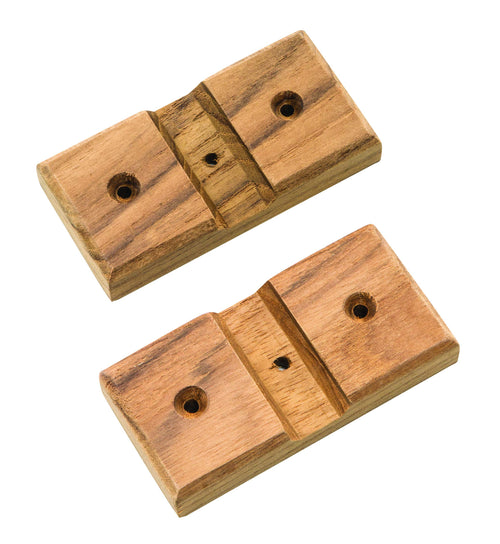 Teak Whitecap 60609 Fishing Rod Storage Rack Mounting Boards, Beige, 1 Count (Pack of 1)