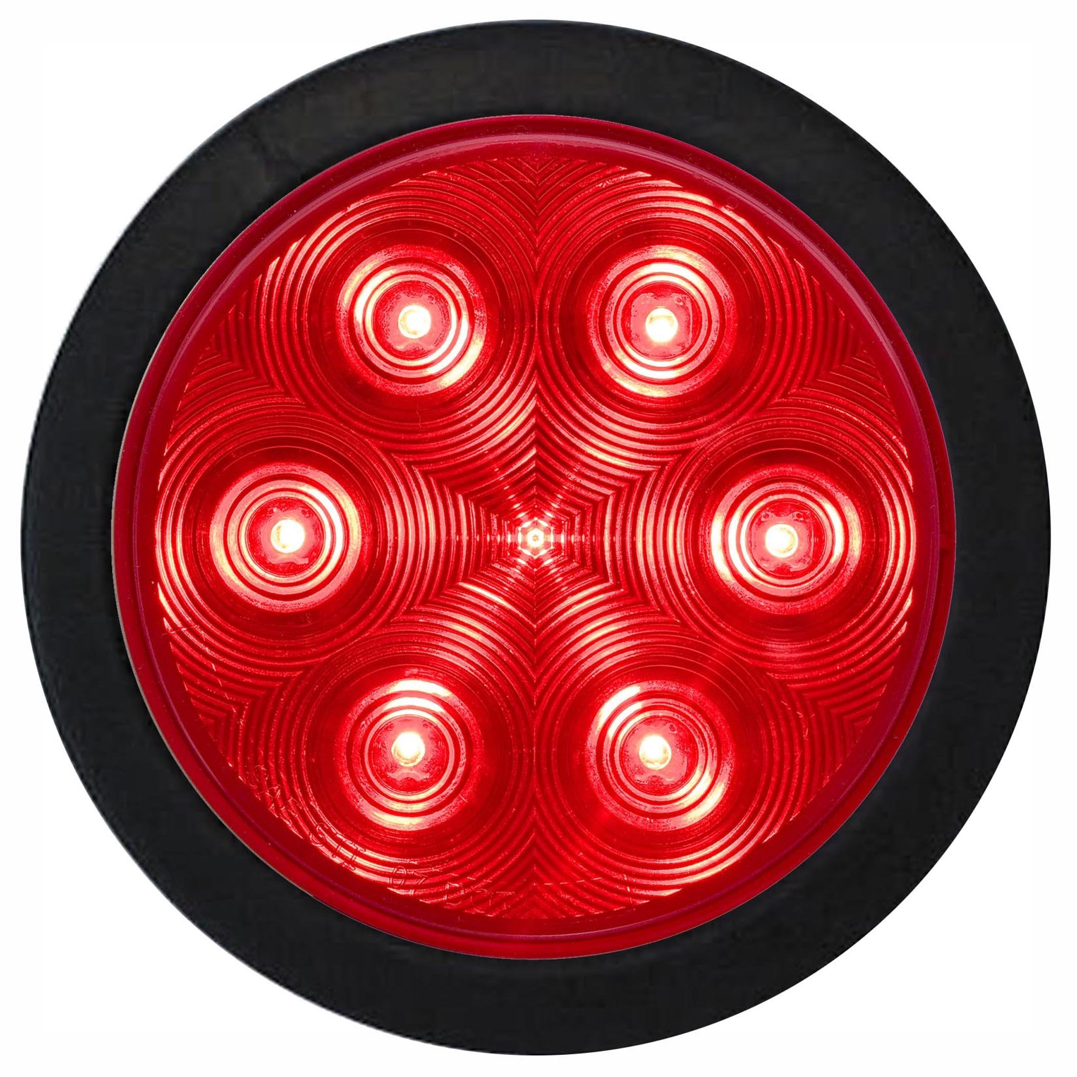 Optronics 4" Round Sealed LED Tail Light Kit, Red STL13RK