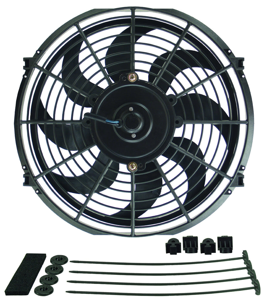 12 Derale Dyno-Cool Curved Blade Electric Fan