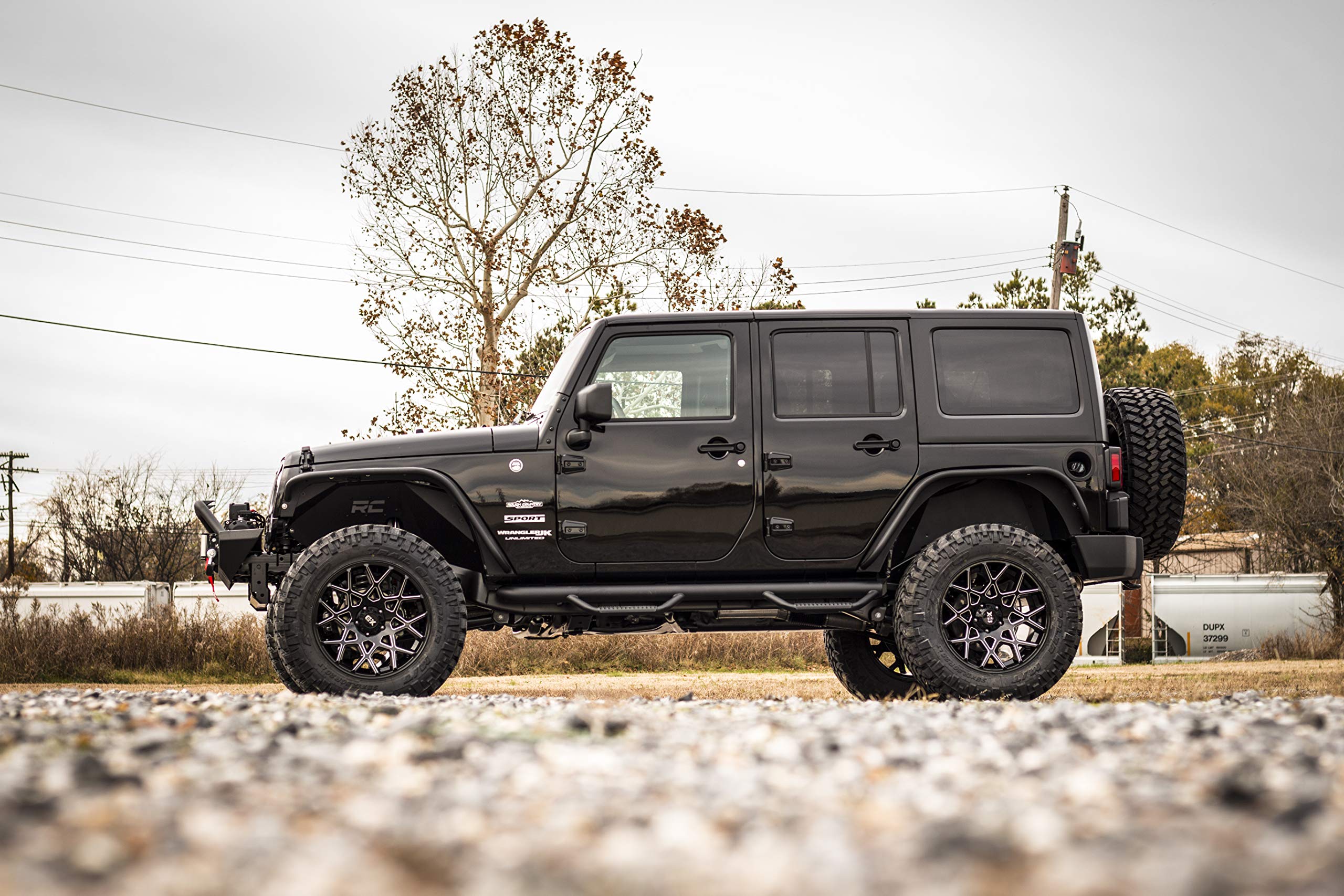 3.5" Lift Kit Rough Country for 2007-2018 Jeep Wrangler JK Unlimited - 69430