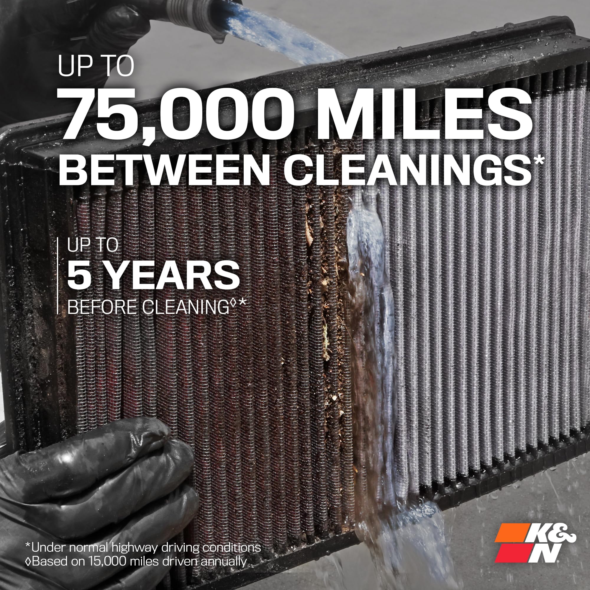 K&N Engine Air Filter: Washable, Increase Power & Acceleration, Premium, Replacement Car Air Filter: Compatible with 2007-2008 ACURA TL, 33-2379