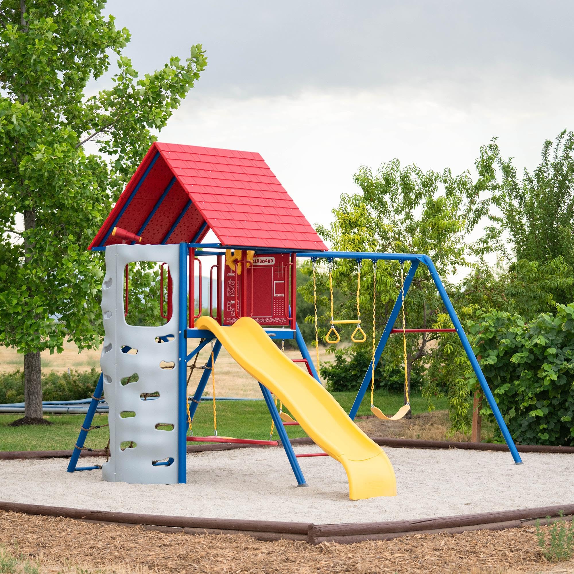 Big Stuff Lifetime Swing Set Playset, Primary
