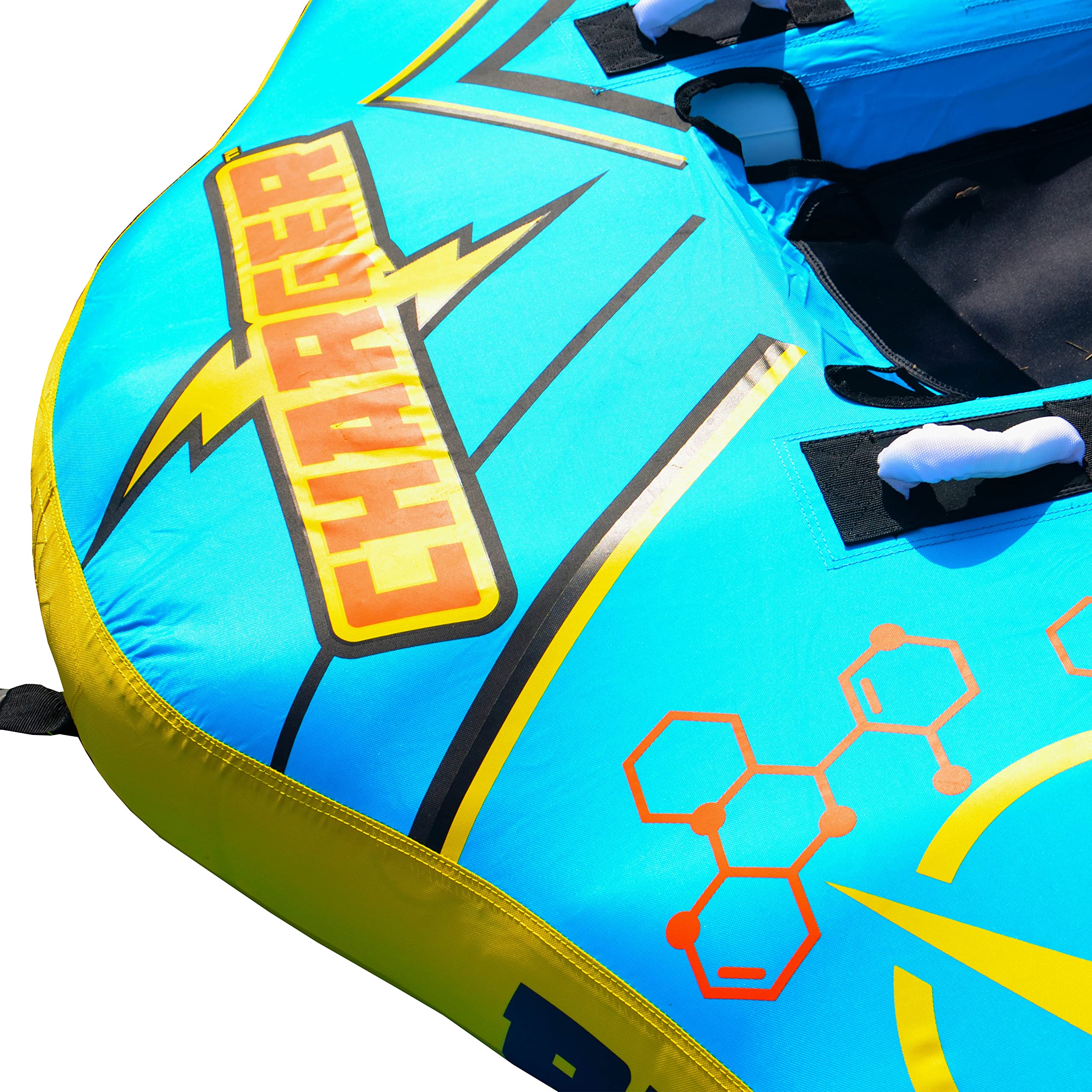 3 Person RAVE Sports Charger Towable, Blue