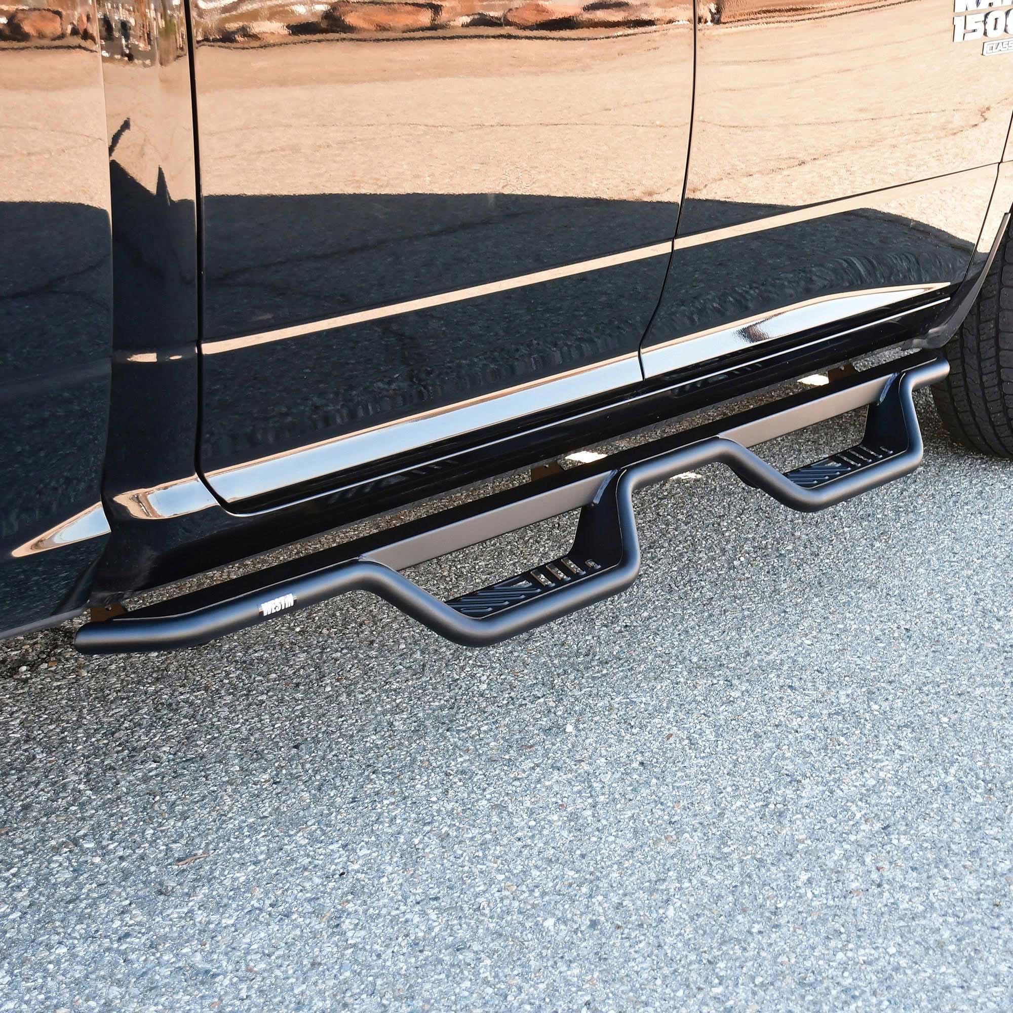 Westin Outlaw 20-13565 Drop Nerf Step Bars fits 2009-2018 Dodge Ram 1500 Crew Cab; 2019-2023 Ram 1500 Classic Crew Cab ; 2010-2024 2500/3500 Crew Cab (Excl Cab Chassis w/Def Tanks)