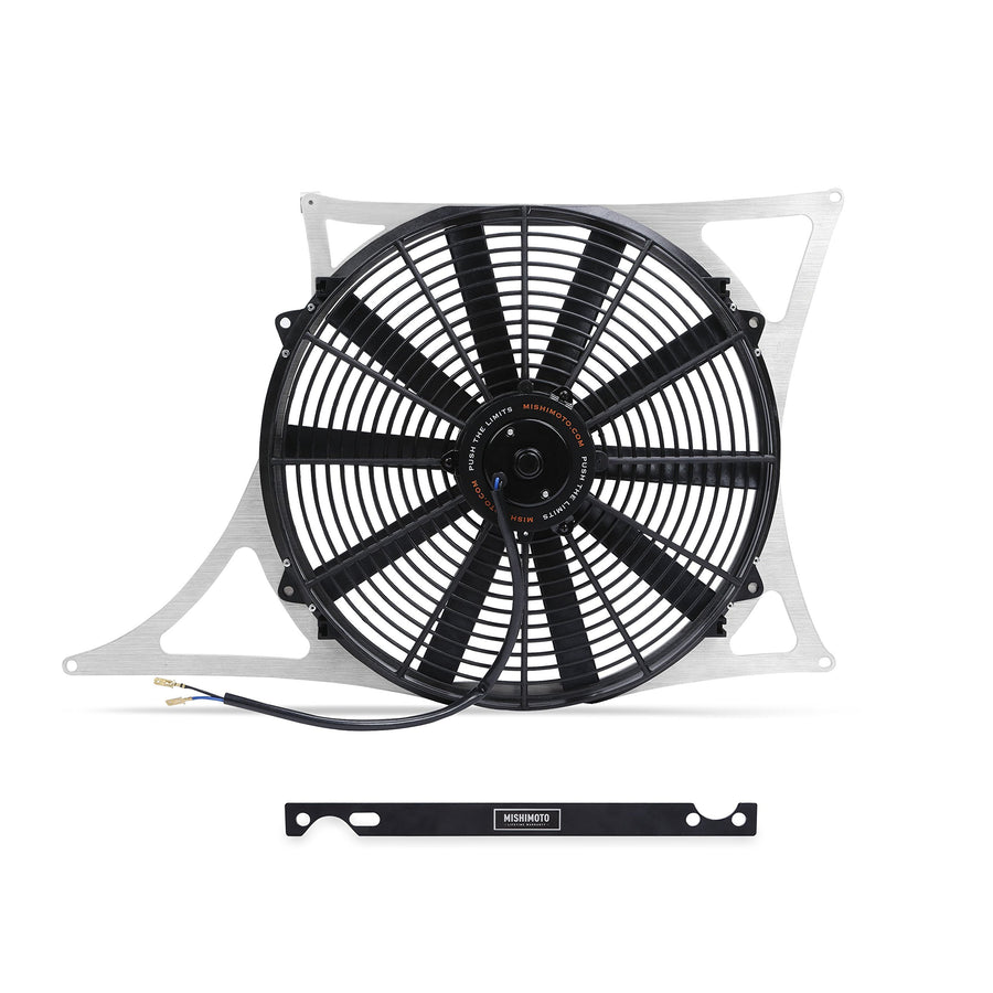 Mishimoto Performance Aluminum Fan Shroud MMFS-E46-01NPT Fits BMW E46 3-Series 1999-2006 Silver