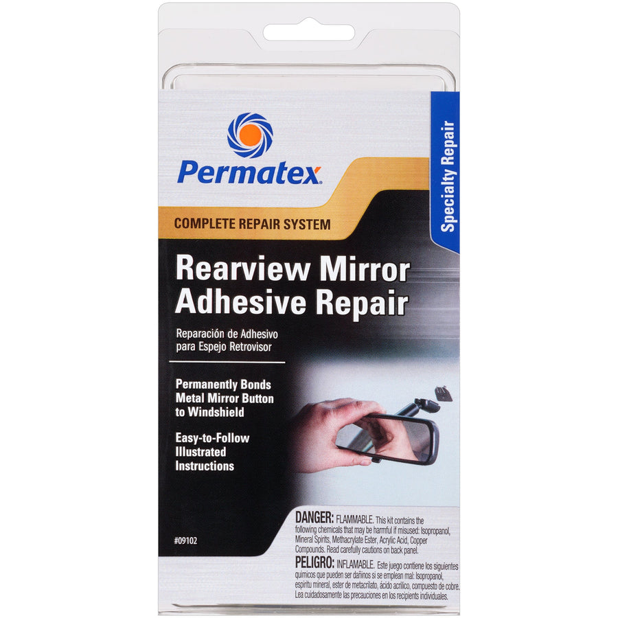 Rearview Mirror Adhesive Kit Permatex 09102