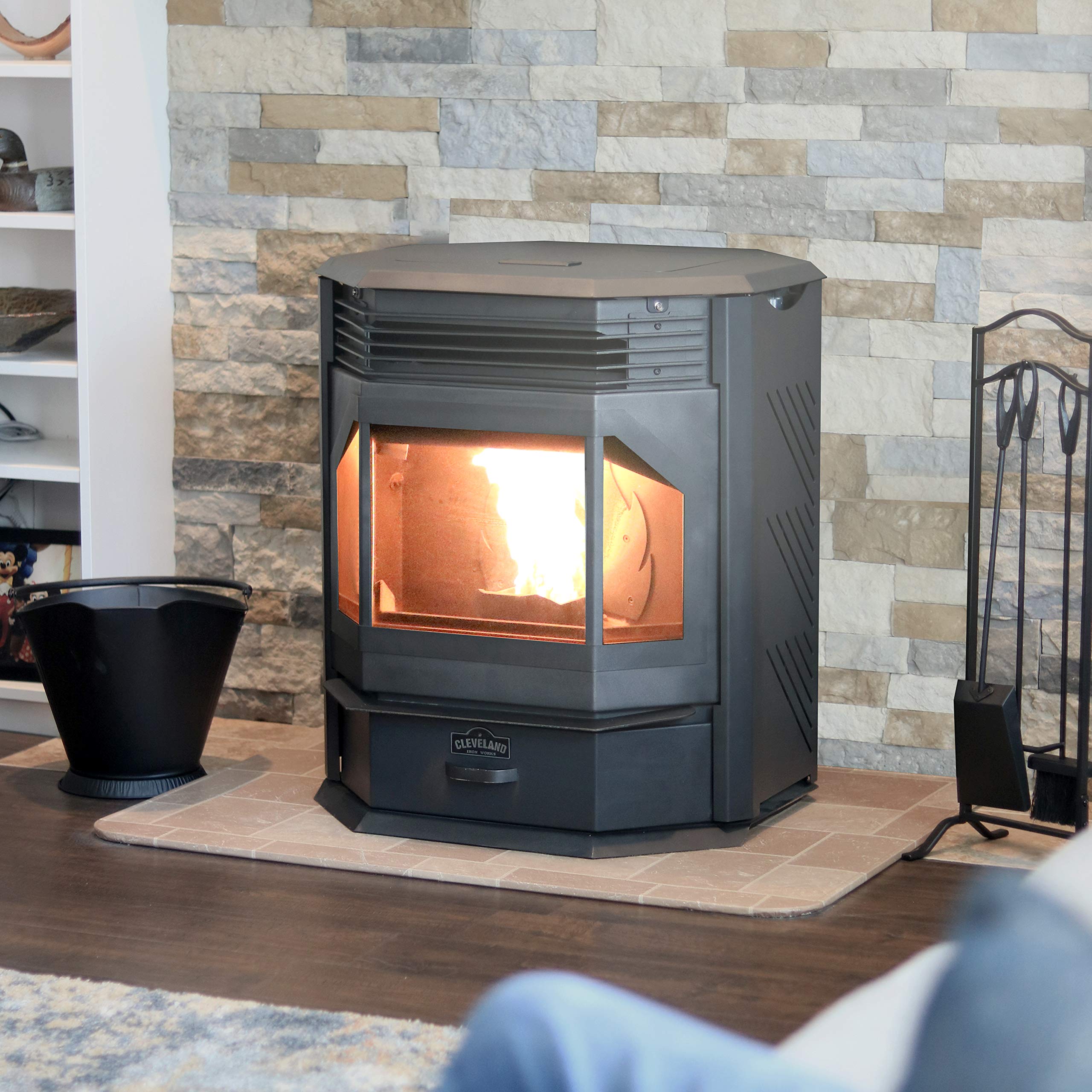 Pellet Stove Bayfront - 66lb Hopper