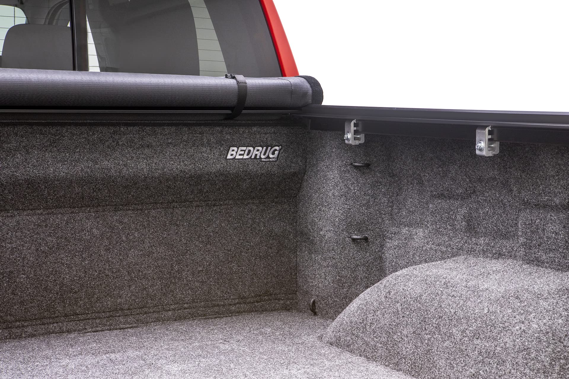Classic Bed Liner Bedrug | Fits 2019 - 2023 Ford Ranger Double Cab 6' Bed (BRZSPRAYON is required if installing over Spray-In Liner), Charcoal Grey | BRR19SBK