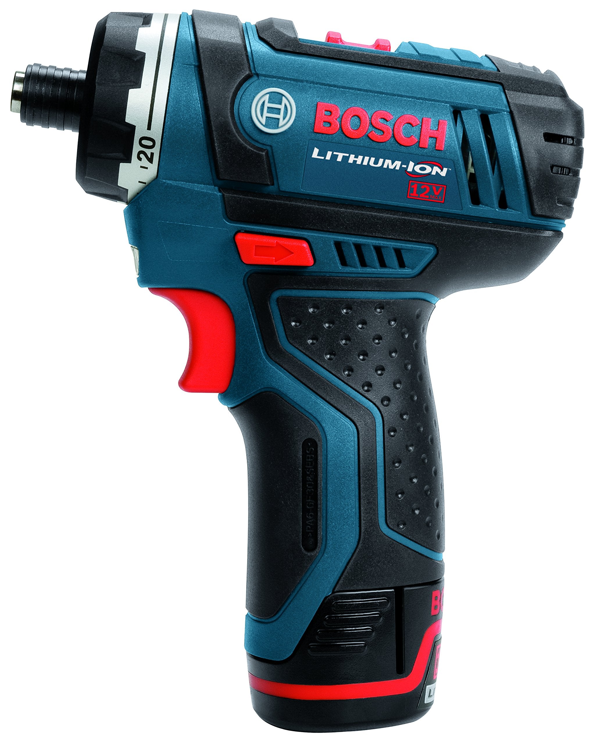 12V Max BOSCH Cordless 2-Tool Combo Kit with Two-Speed Pocket Driver, Impact Driver and (2) 2 Ah Batteries (CLPK27-120)