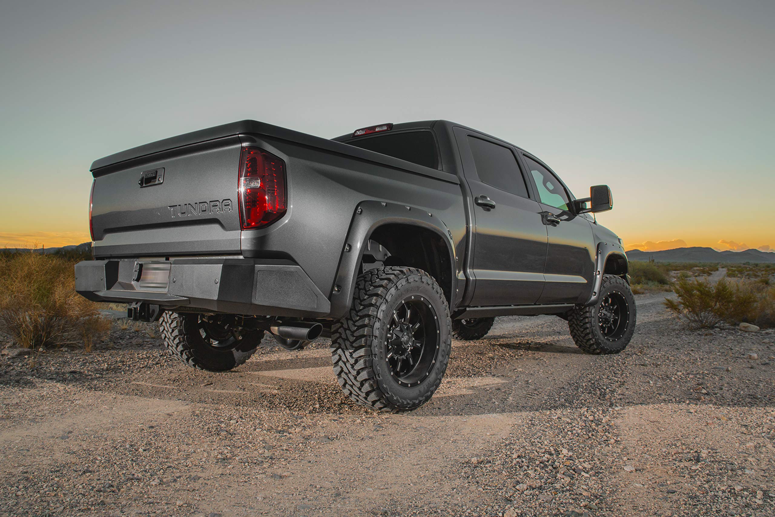 Alumilite Rear Bumper ICI Compatible with 2014-2021 Toyota Tundra