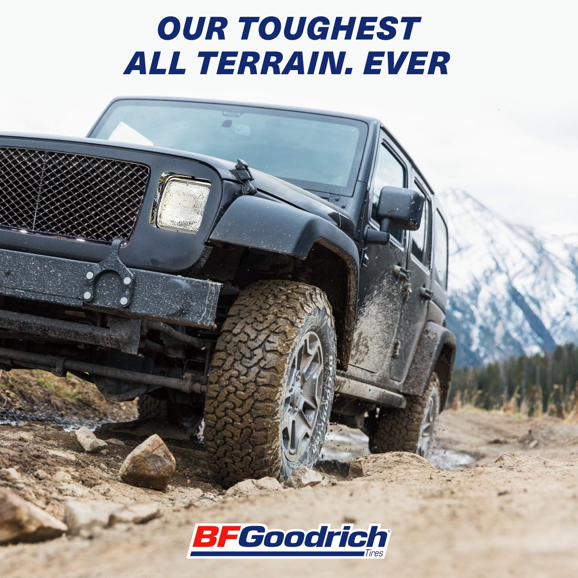 All Terrain BFGoodrich T/A KO2 Radial Car Tire for Light Trucks, SUVs, and Crossovers,LT295/50R22/D 118/115S 118S