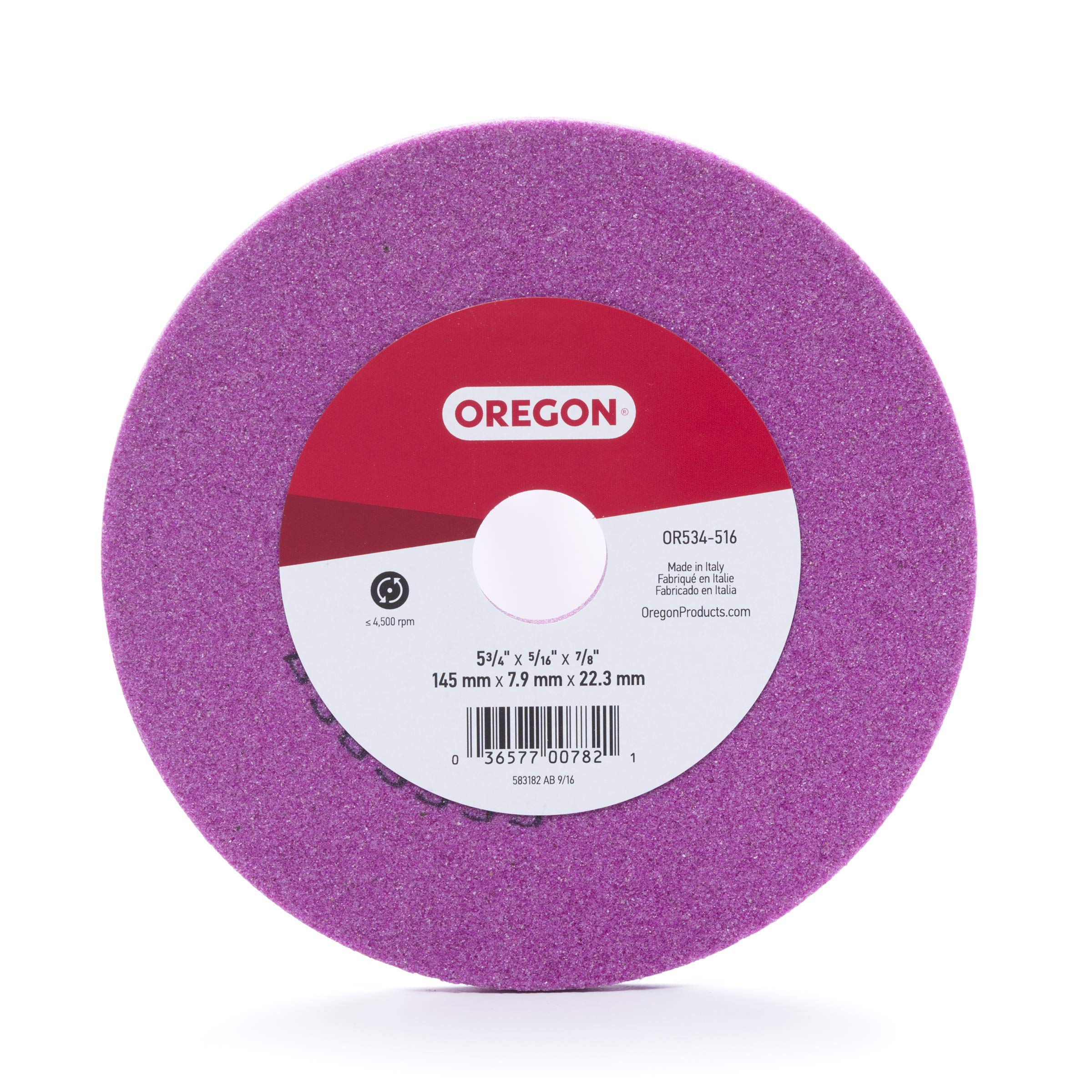 Grinding Wheel OREGON OR534-516A,Purple