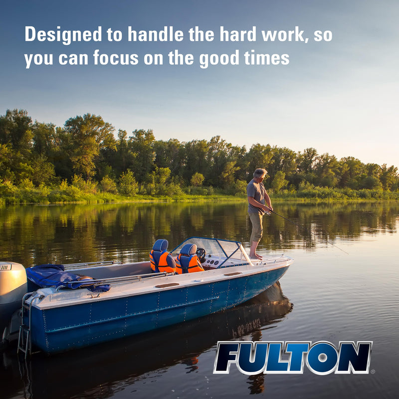 Fulton Trailer Winch Accessory 501208, Strap w/Hook, 2 Inch x 12 Foot