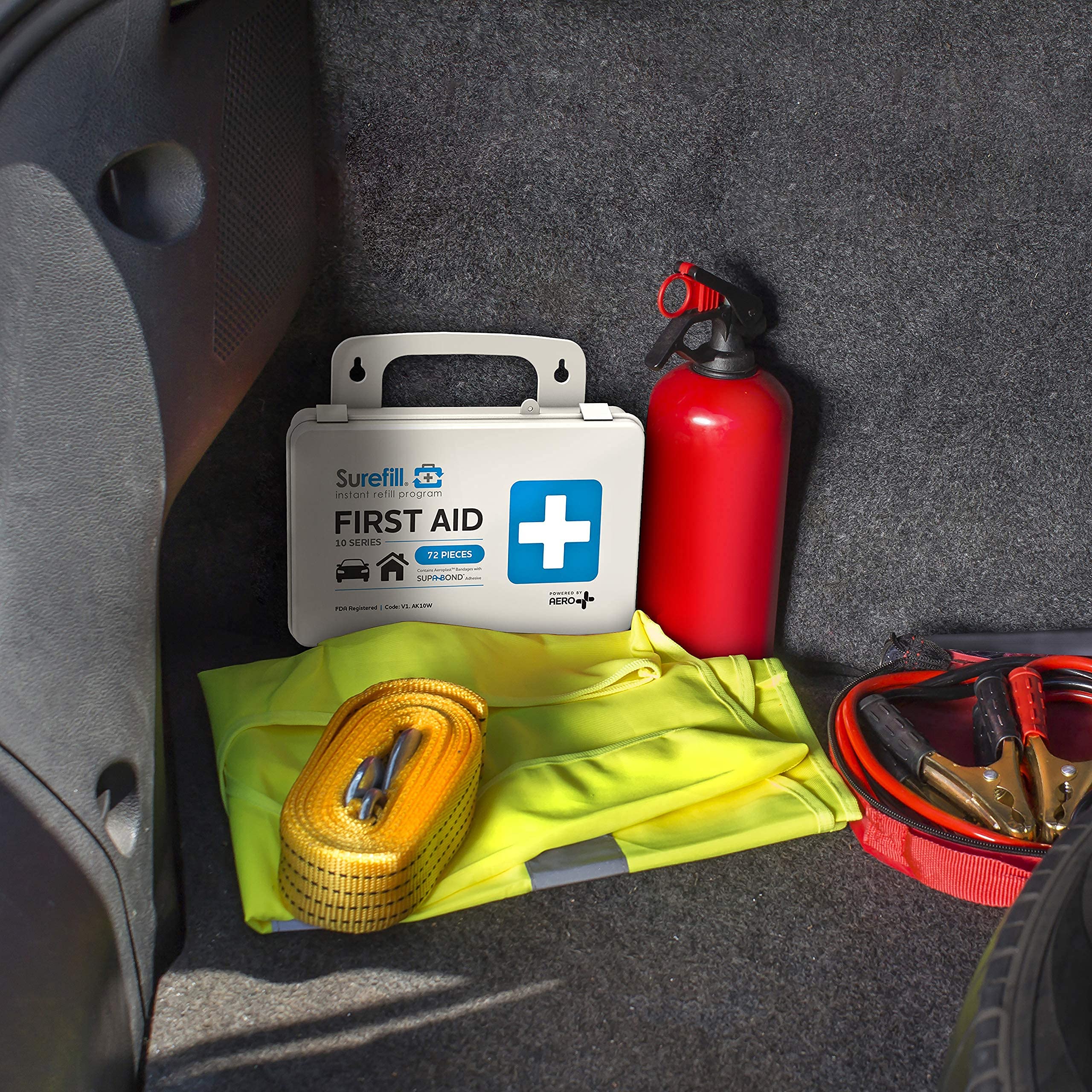 First Aid Kit Aero Healthcare 72 Pieces (AK10W)