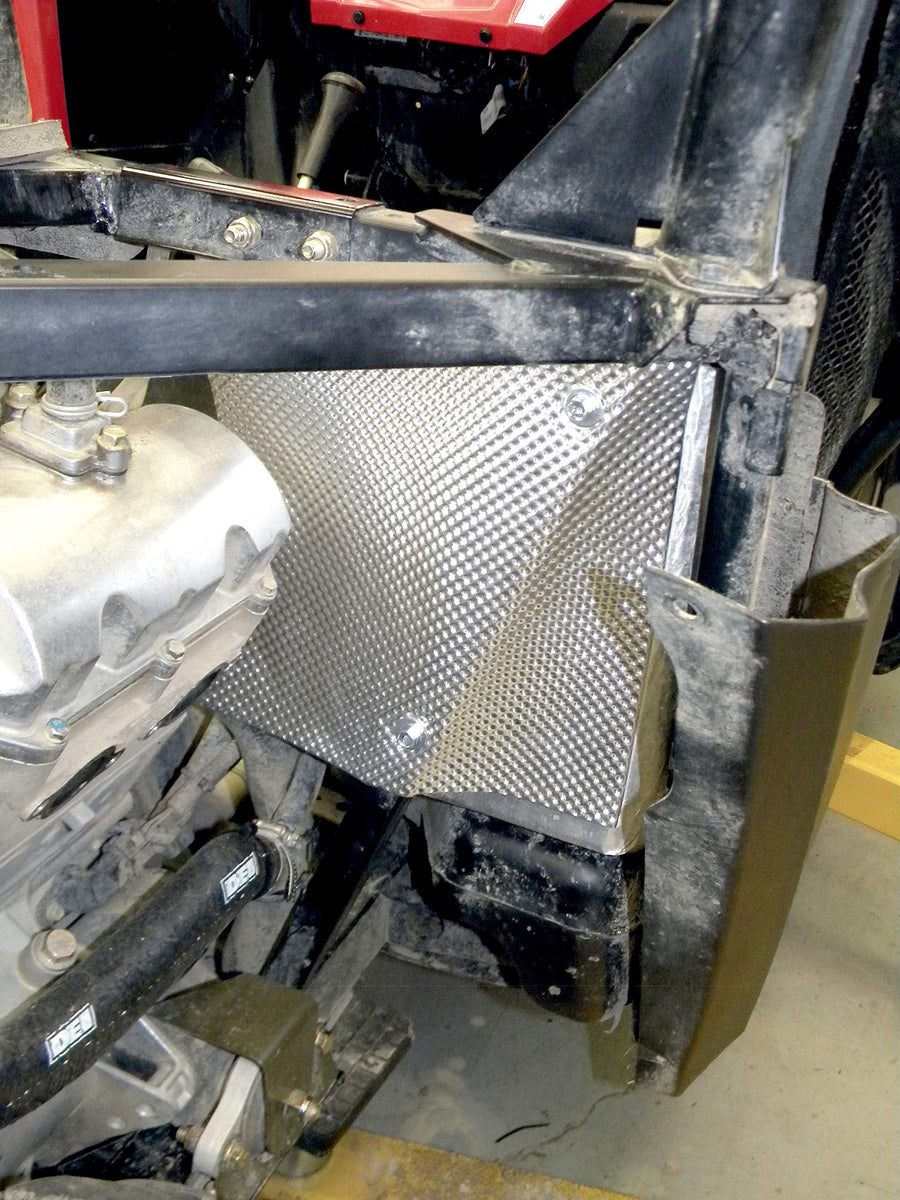 Polaris RZR 2008-14 Design Engineering 010880 RZR-2008-14 Engine Heat Shield