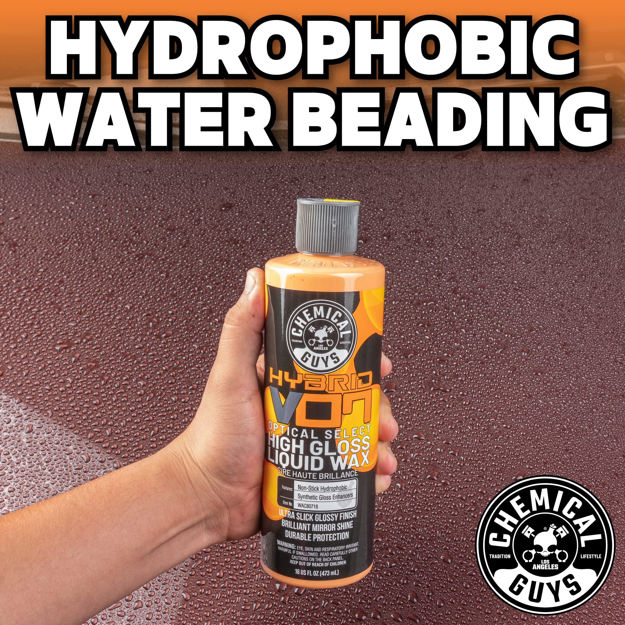 Hybrid V7 Optical Select High Gloss Liquid Wax Chemical Guys WAC80716