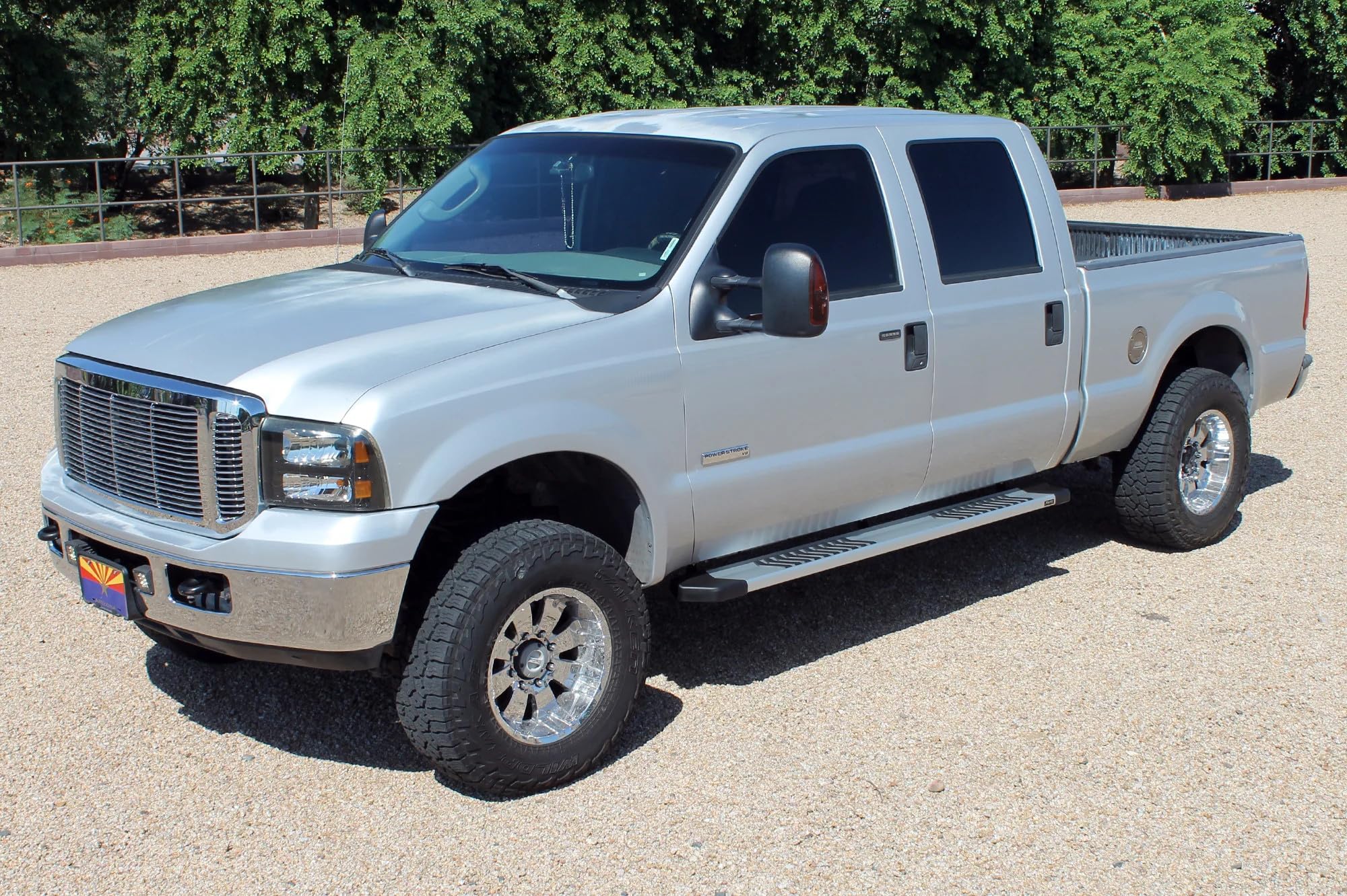 Running Boards Raptor Series Steps 6in OEM Style Brushed Aluminum Compatible with 1999-2016 F-250/F-350 Super Duty SuperCab