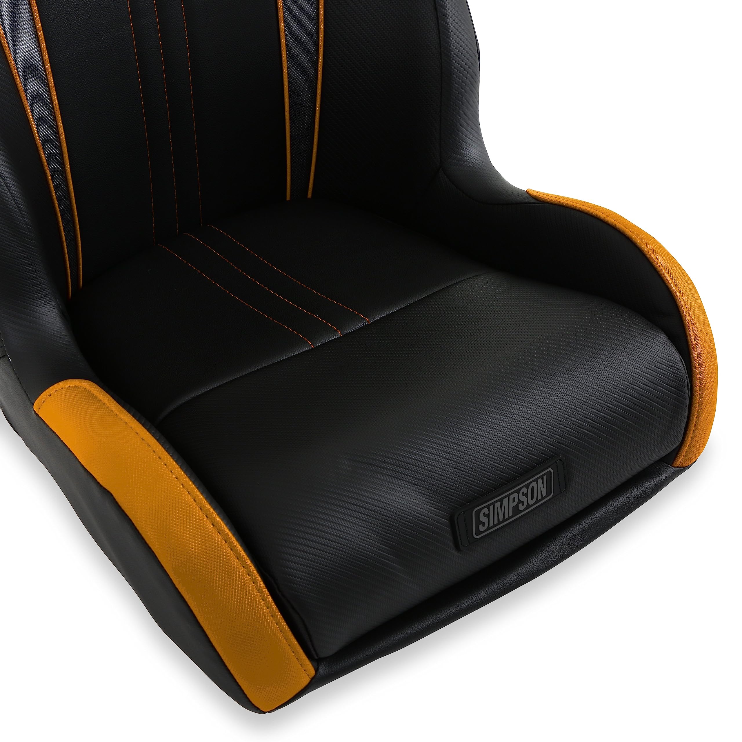 Vortex II Simpson Racing 104-308 UTV Seat Black/Orange Each