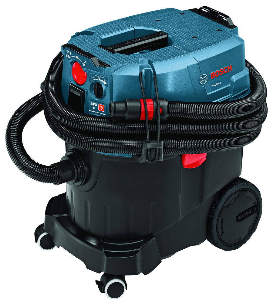 9 Gallon BOSCH VAC090AH Portable Dust Extractor with Auto Filter Clean and HEPA Filter