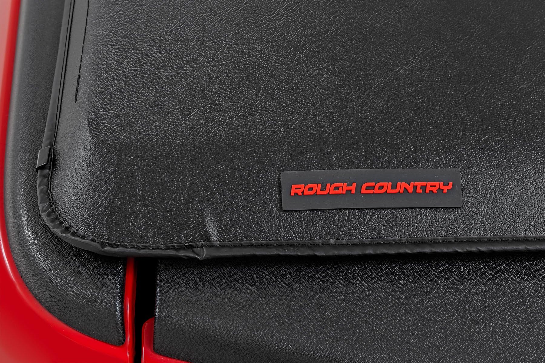 Soft Roll-Up Tonneau Cover Rough Country for Ram 1500 (2019-2026) 1500 TRX (2021-2024) - Sleek, Weather-Resistant Truck Bed Protection, Fits 5'7 Bed