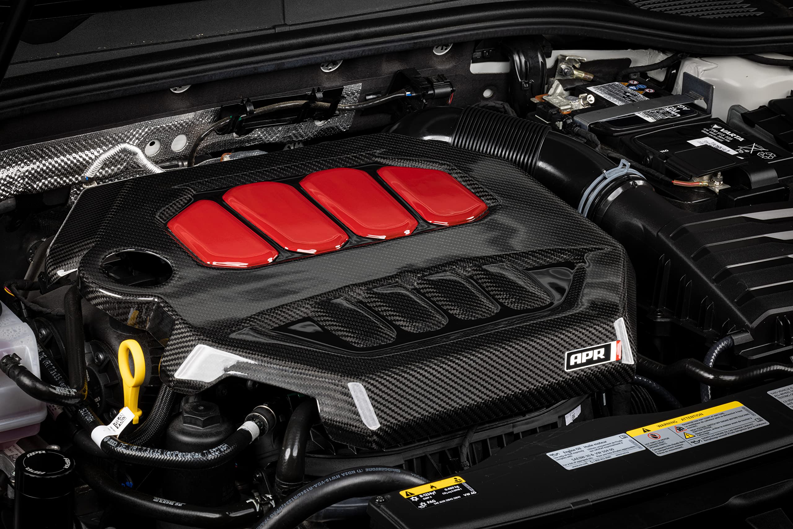 Carbon Fiber APR MS100232 Engine Cover - Gloss