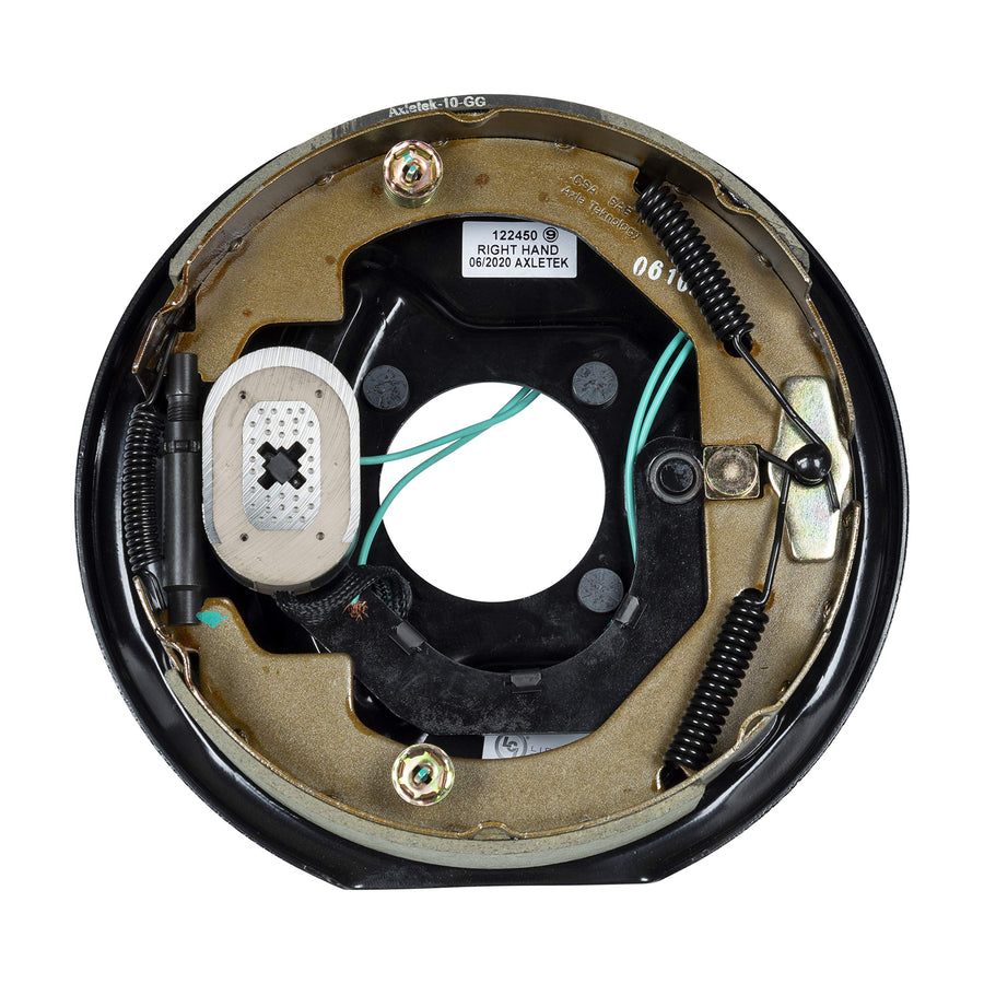 Lippert Components Electric Brake Assembly Replacement for RVs, Right Side, 10" x 2.25"; 3,500 lbs.