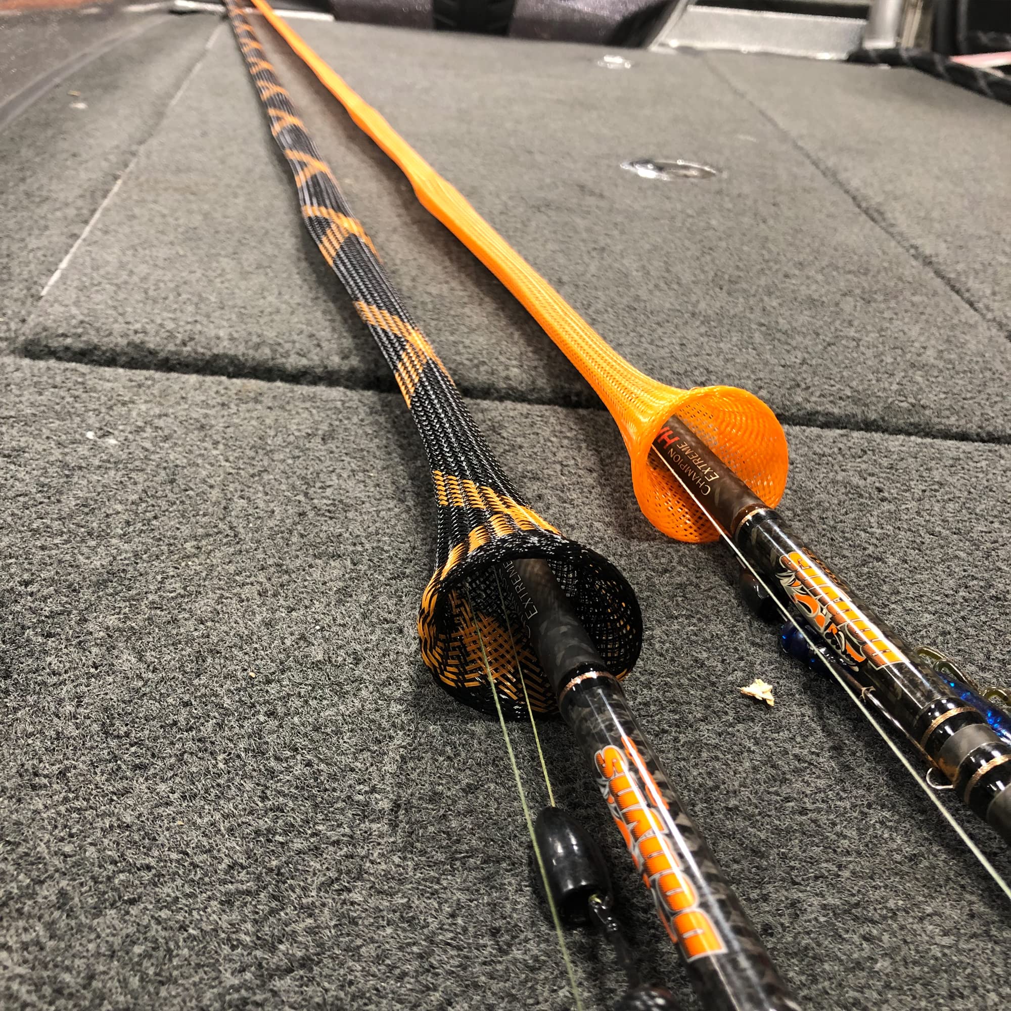 The Rod Glove Casting Rod Glove Standard | 5.25' Fishing Rod Sleeve That Fits Rods 6.5' - 7.5', The Original Nylon Mesh Rod Protector