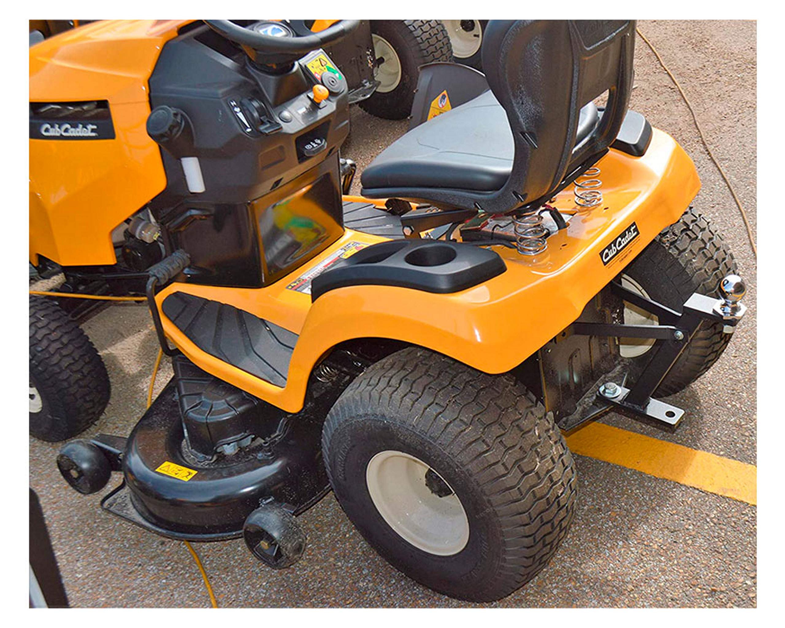 Lawn-Pro Hi-Hitch Great Day - Lawnmower Towing Hitch - Aluminum Construction - Black Powder-Coated Finish, LNPHH650