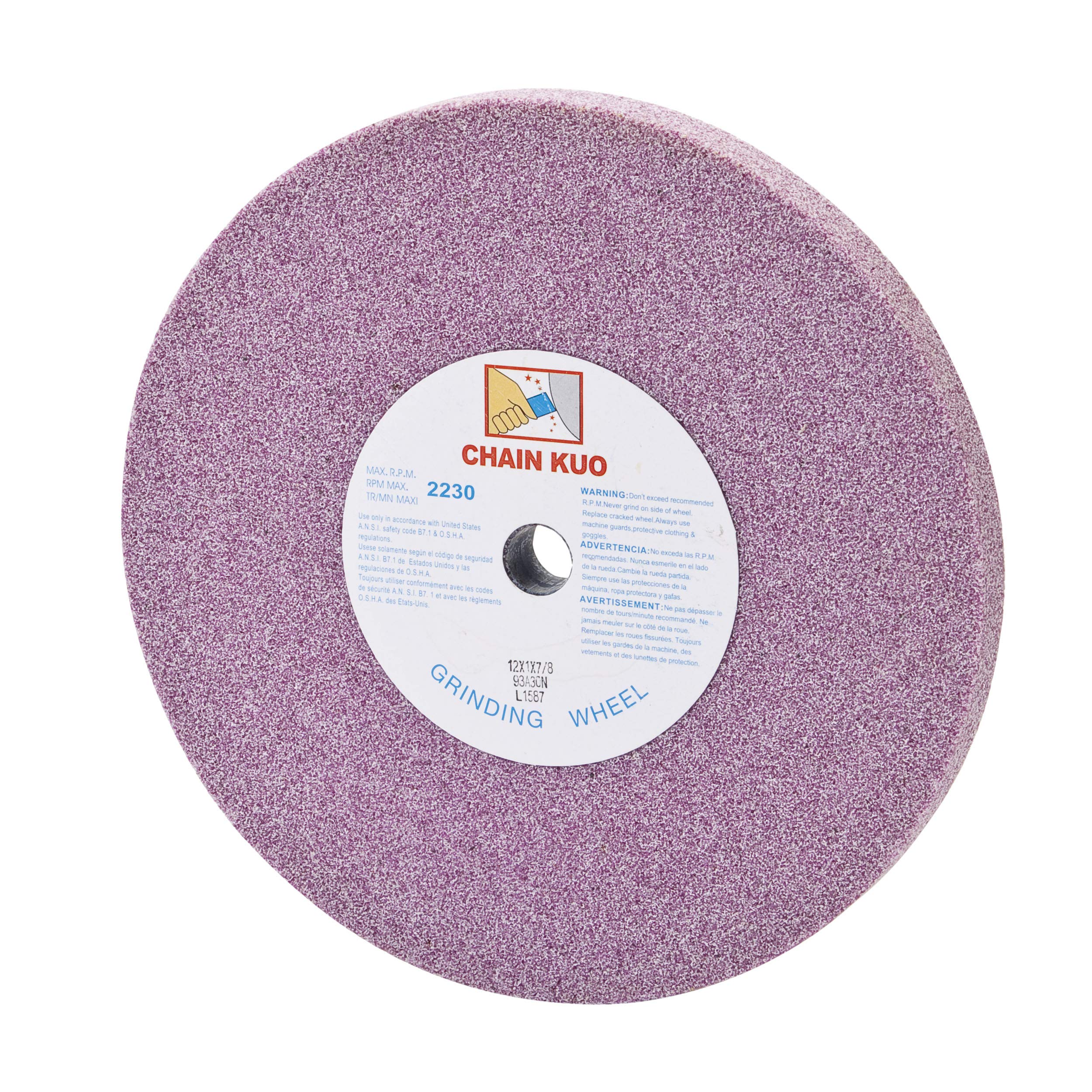 12" Oregon Grinding Stone, Red 88-039