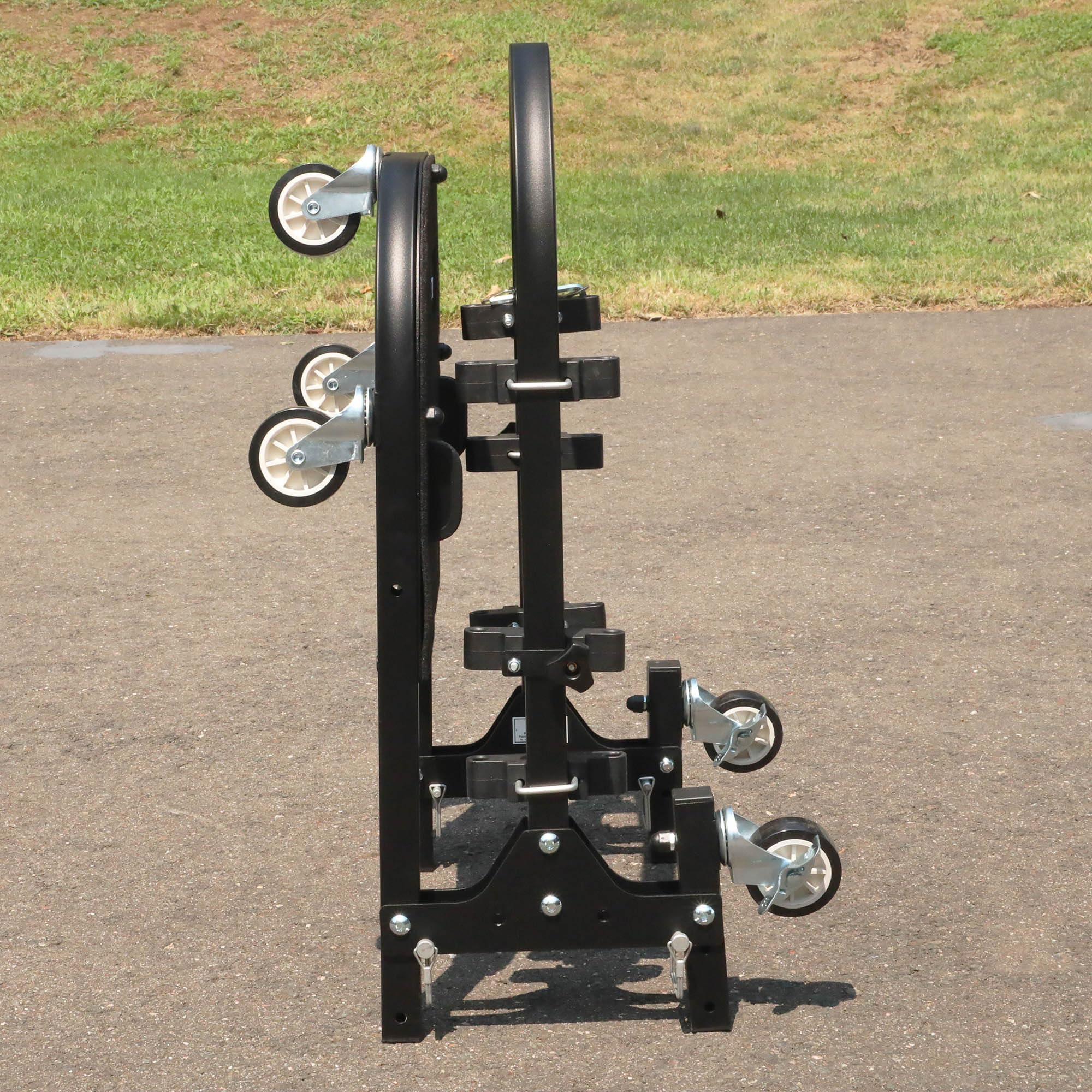 4x4 EZ 2-Door Black Rolling Storage Cart Foldable Rack fits TJ JK JL Patented