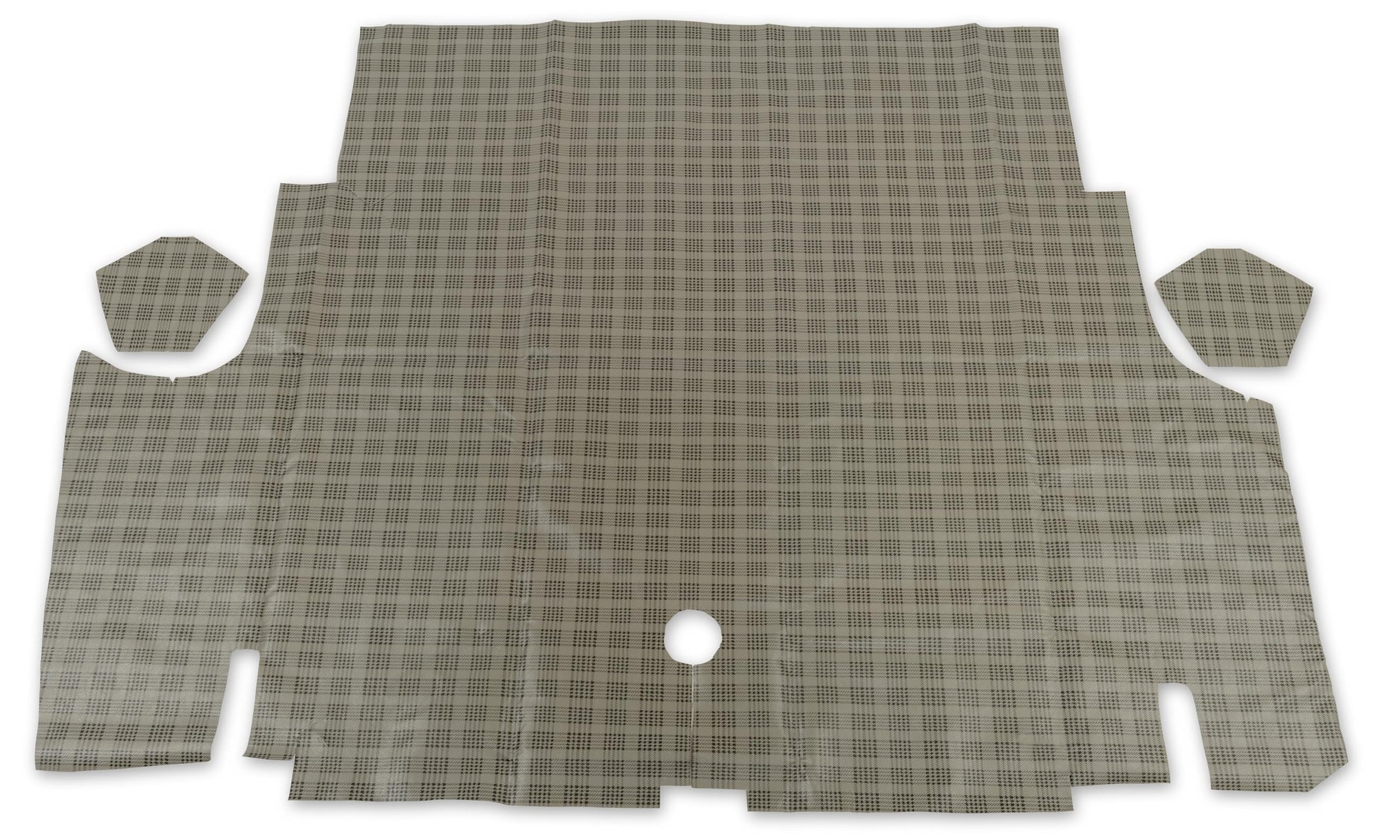 Classic Scott Drake - 65-66 Trunk Mat Plaid Cp,Cv (TM-FM-CPCV-65P)