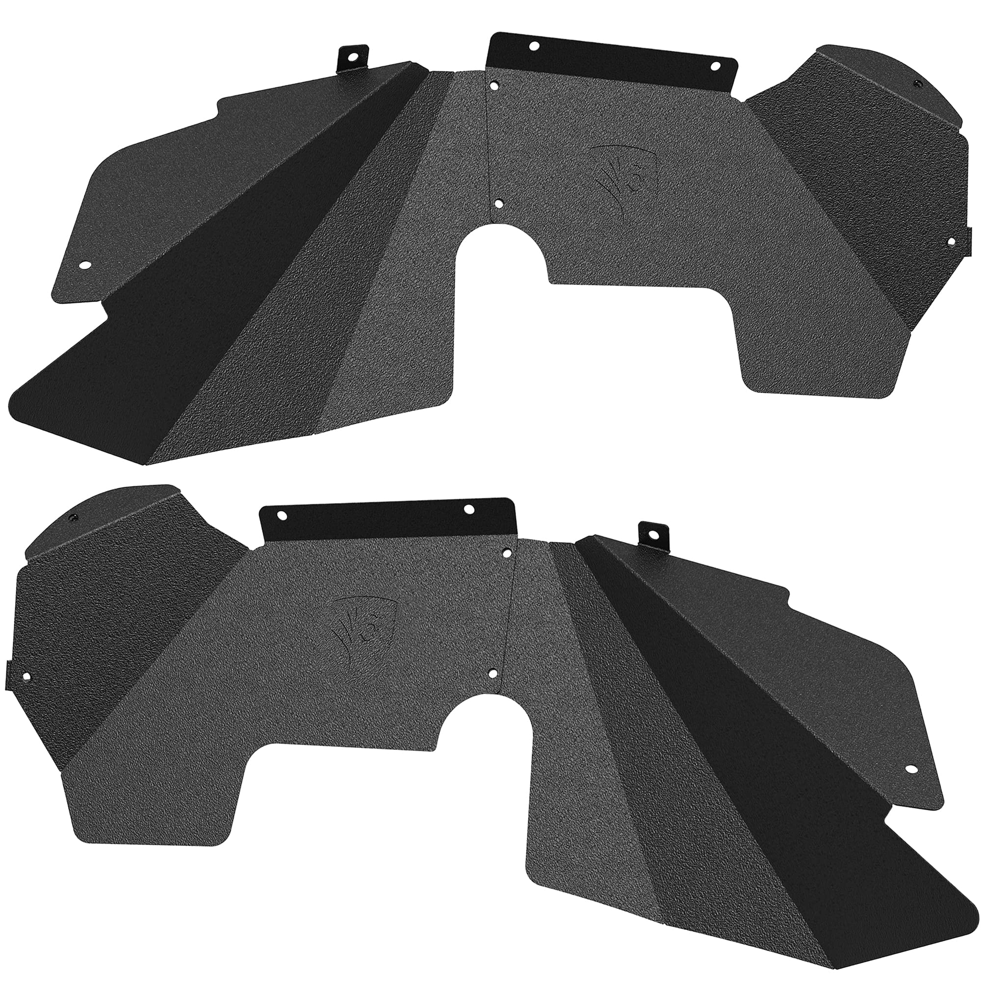 Tyger Auto Compatible Front Inner Fender Liner with 2007-2018 Jeep Wrangler JK | Carbon Steel | Not for JL | TG-FL6J46018