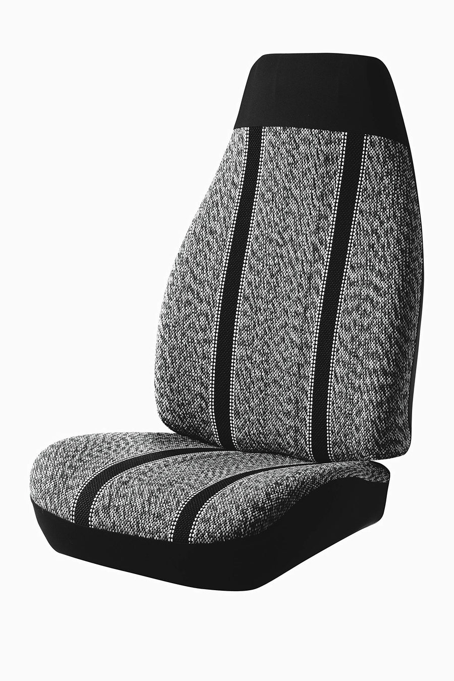 Custom Fit Fia TR49-5 BLACK Front Seat Cover Split Seat 40/20/40 - Saddle Blanket, (Black)