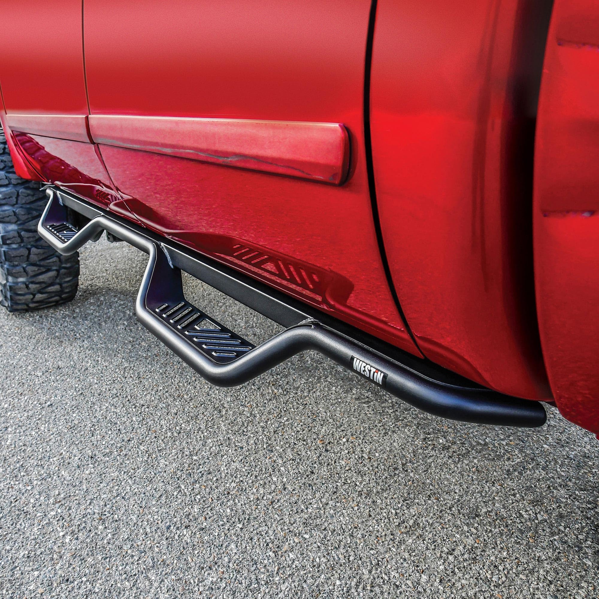 Westin Outlaw 20-11335 Drop Nerf Step Bars fits 1999-2016 Ford F250, F-350, F450 Crew Cab Pickup