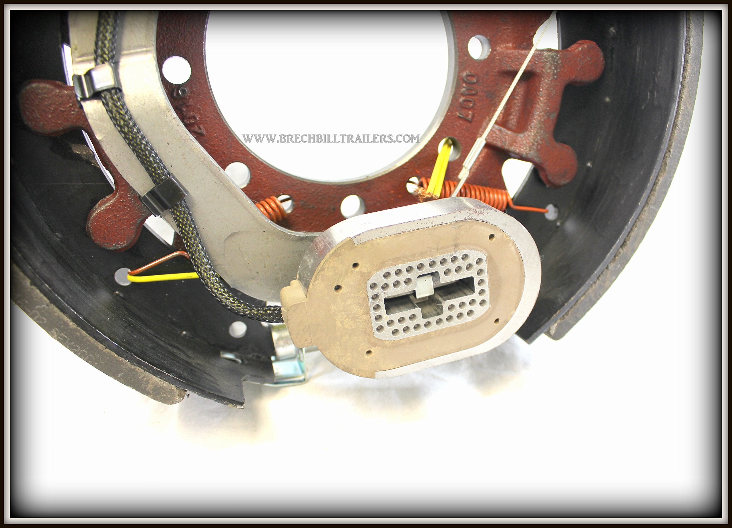 Dexter K23-438-00 AXLE 10K Electric Brake Assembly 12.25X4 Left Hand