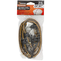 24" Keeper Bungee Stretch Cords (2 Pack)