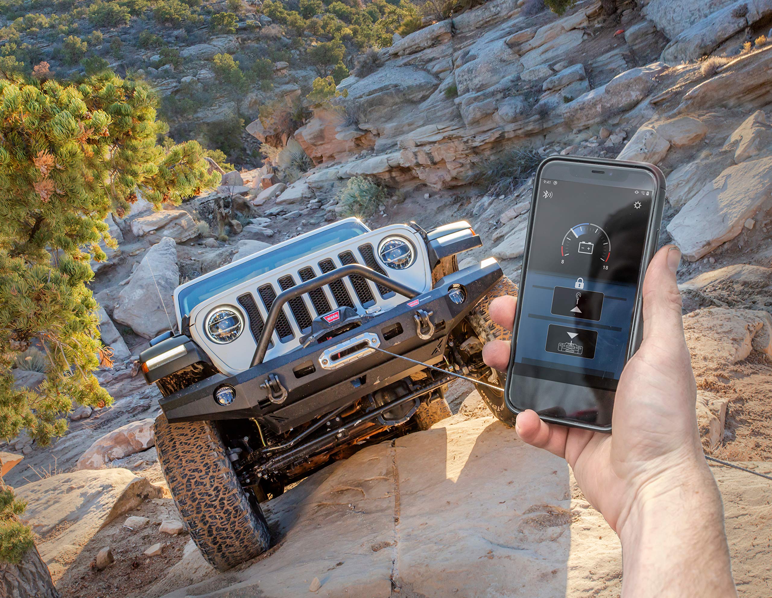 WARN Wireless HUB Receiver 103945 and Phone App - for Truck Winches (Zeon, VR, VR EVO)