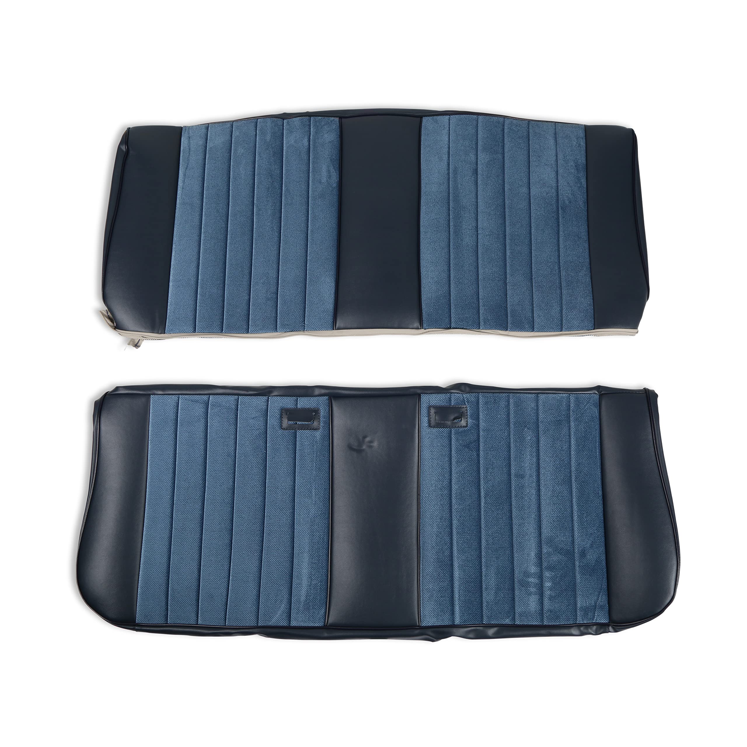 05-312 Brothers Trucks Seat Upholstery Standard Pleat Cloth/Vinyl - Navy