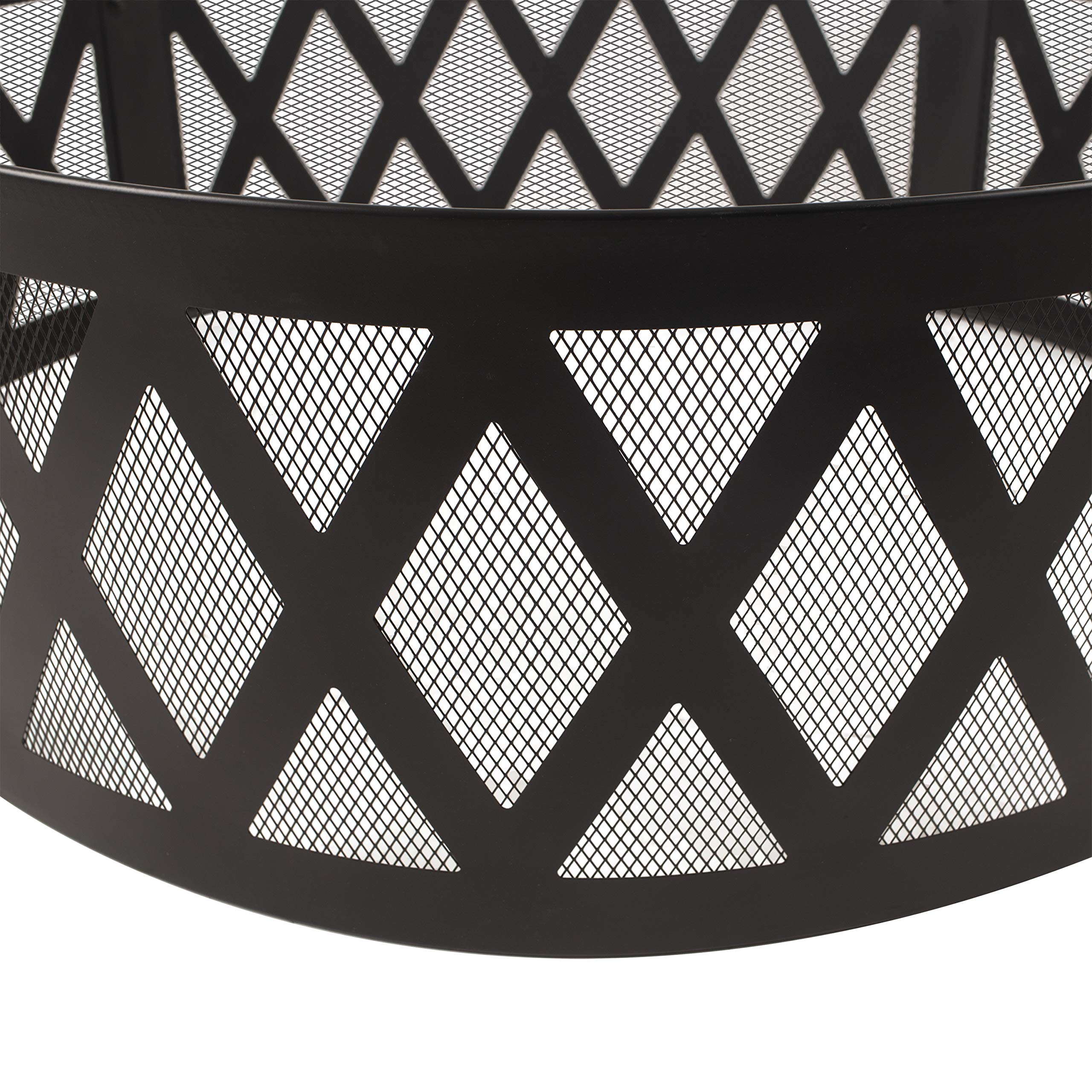 OFW884FR Pleasant Hearth Lattice Fire Ring