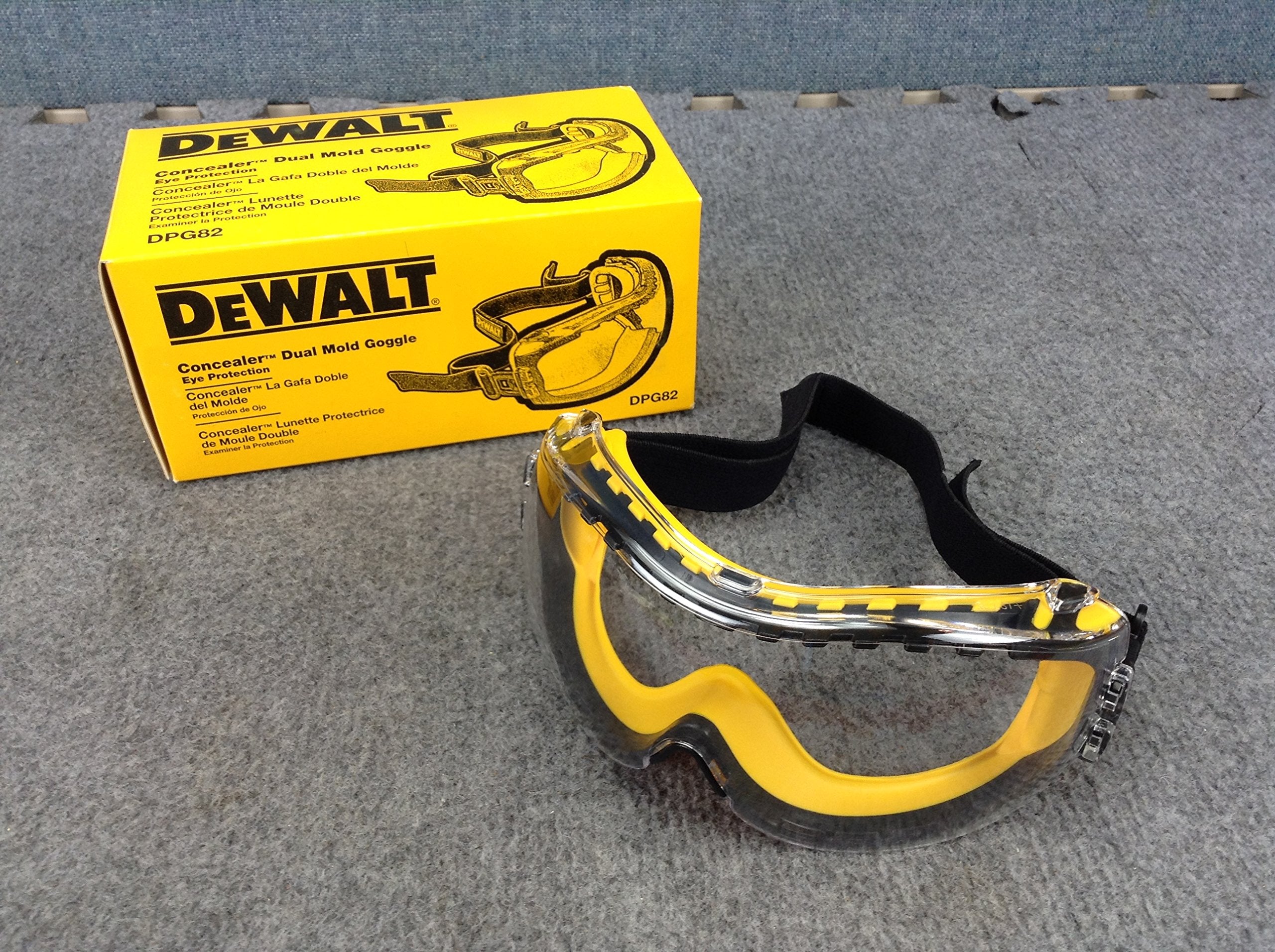 Concealer™ DEWALT DPG82 Hardware Safety Goggle