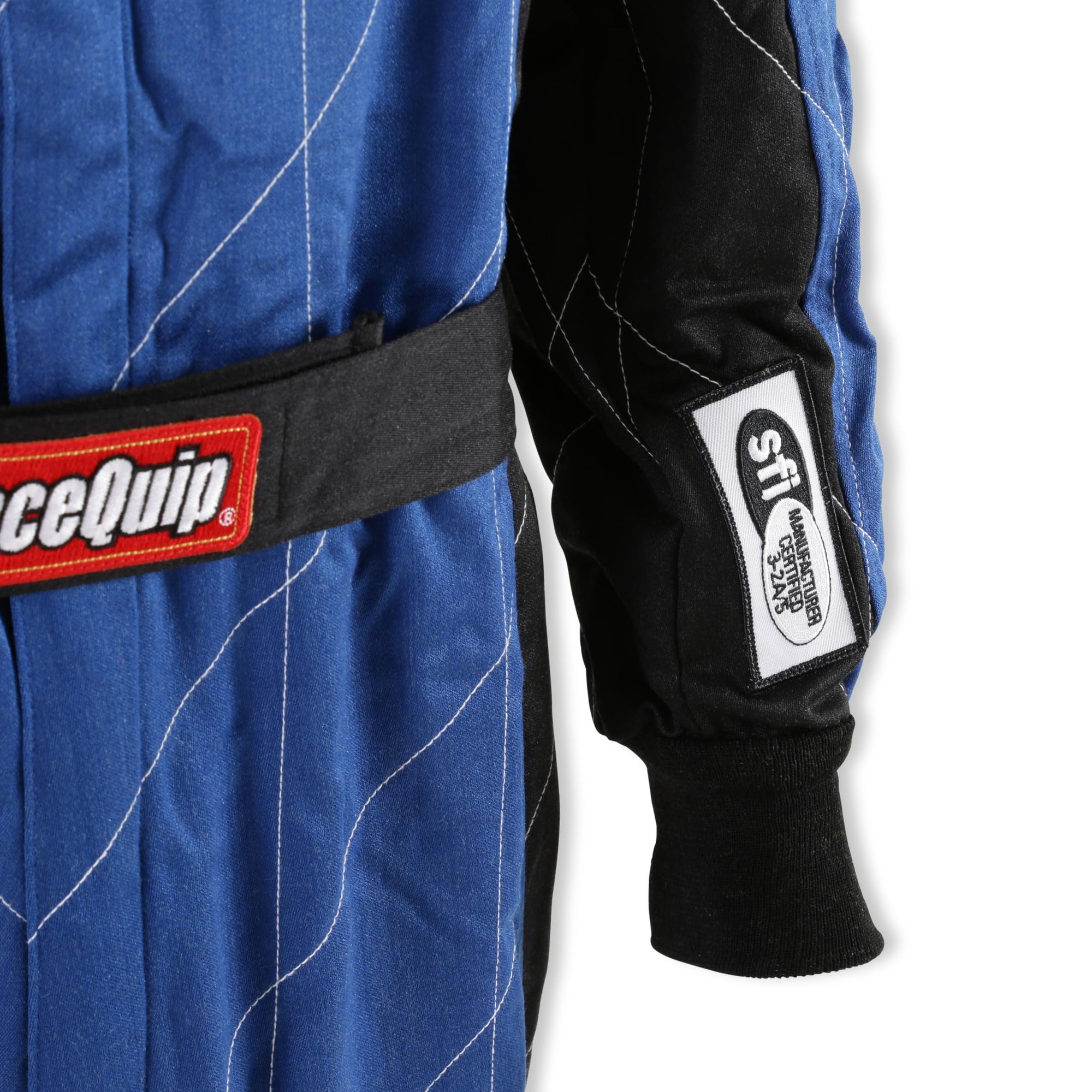 Chevron-5 RaceQuip® Driving Suit SFI 3.2A/5 Double Layer Blue Medium 91609239